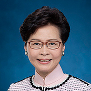 The Hon. Mrs Carrie LAM, GBM, GBS (Chief Executive at the Hong Kong SAR)